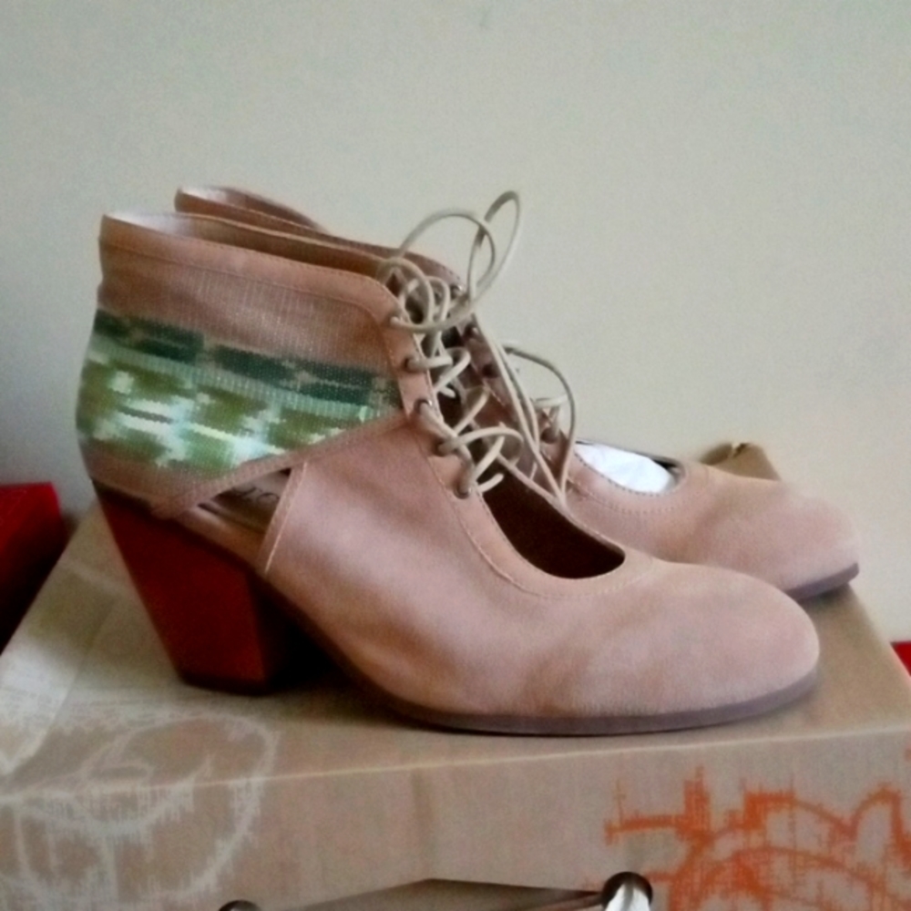 Suede Booties - image 1